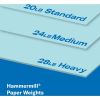 Hammermill Paper for Copy 8.5x14 Laser, Inkjet Colored Paper - Blue - Recycled - 30% Recycled Content8