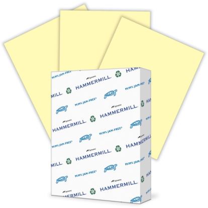 Hammermill Paper for Copy 8.5x11 Laser, Inkjet Colored Paper - Canary - Recycled - 30% Recycled Content1