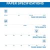 Hammermill Paper for Color 8.5x11 Inkjet, Laser Copy & Multipurpose Paper - White3