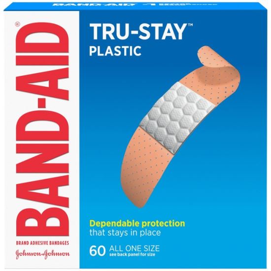 Band-Aid Tru-Stay Plastic Strips Adhesive Bandages1