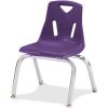 Jonti-Craft Berries Plastic Chairs with Chrome-Plated Legs1