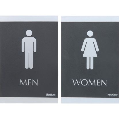 Headline Signs ADA MEN/WOMEN Restroom Sign1