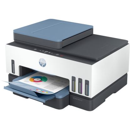 HP Smart Tank 7602 Wireless Inkjet Multifunction Printer - Color - White1