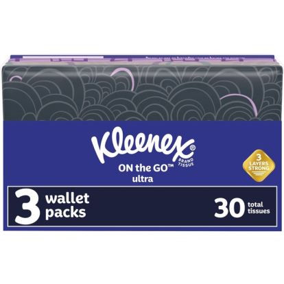 Kleenex On-the-Go Slim Wallet Pack - 30 Facial Tissue-Count1