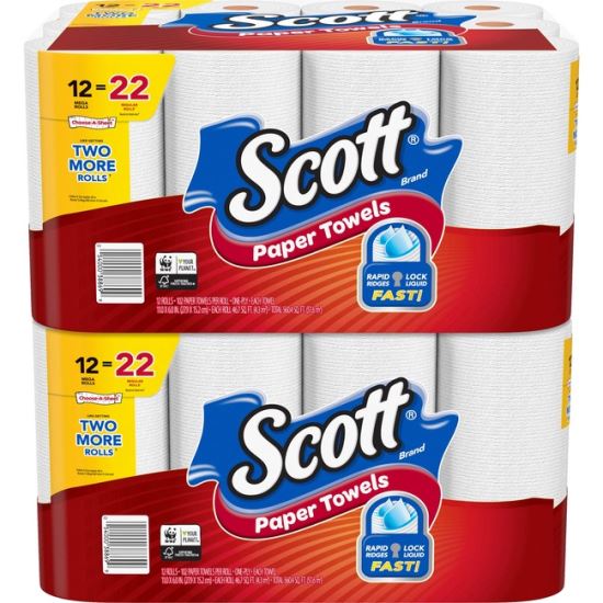 Scott Choose-A-Sheet Paper Towels - Mega Rolls1