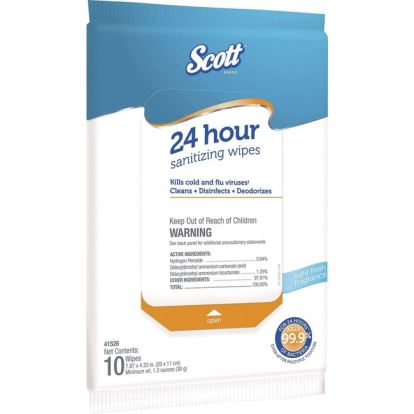 Scott 24 Hour Sanitizing Wipes1