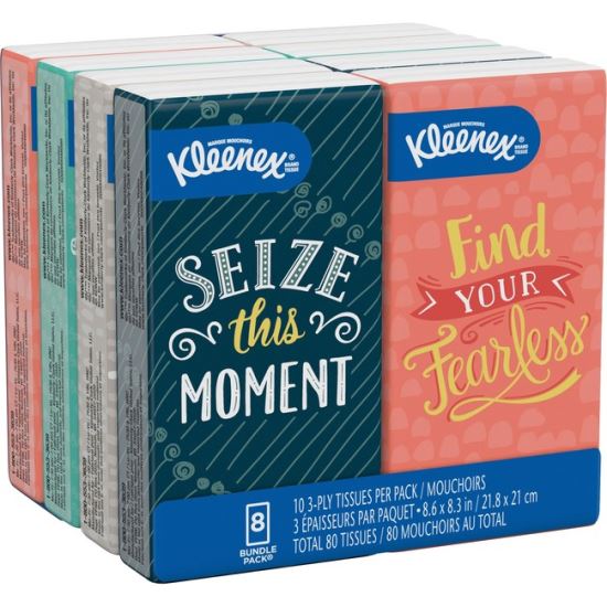 Kleenex Go Packs Facial Tissues1