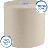 Essential 100% Recycled Fiber Hard Roll Towel, 1.75" Core, Brown, 8" x 700 ft, 6/Carton2