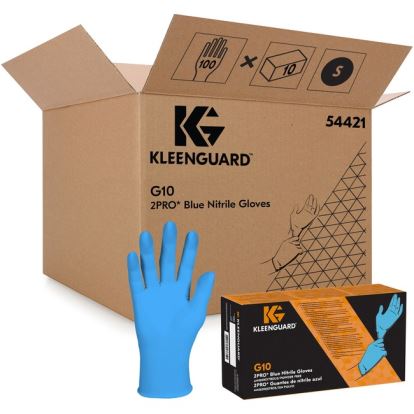 Kleenguard G10 Blue Nitrile Gloves1