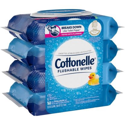 Cottonelle Flushable Wipes1