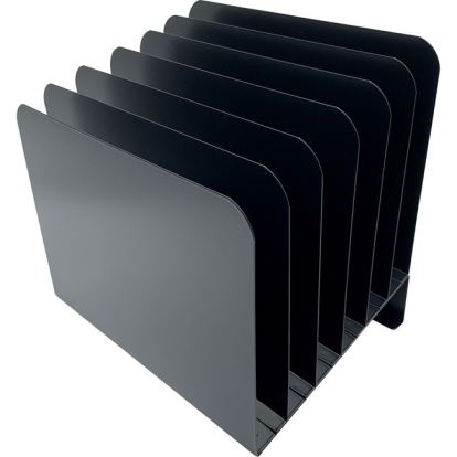 Huron Slanted Vertical Slots Desktop Organizer1