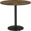 KFI 30" Round Vintage Wood Bistro Table 1