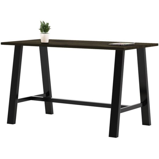 KFI Midtown Solid Wood Top Cafe Table1