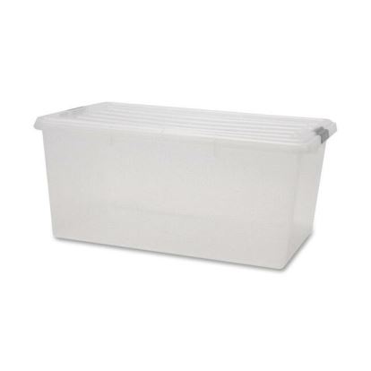 IRIS Clear Storage Boxes with Lids1