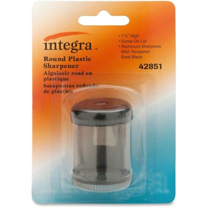 Integra Handheld 1-hole Pencil Sharpener Canister1