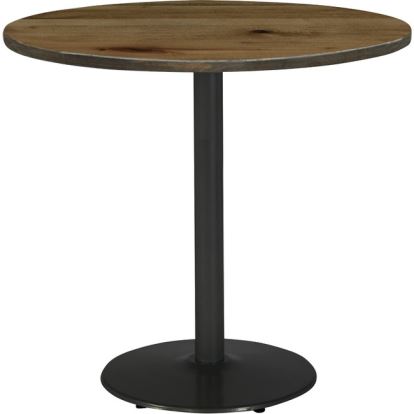 KFI 36" Round Vintage Wood Bistro Table1