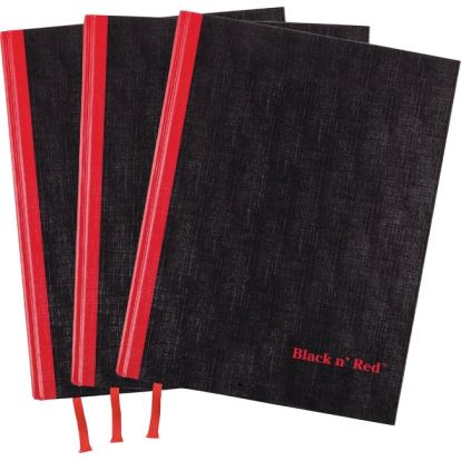 Black n' Red Casebound Hardcover Notebook 3-pack1
