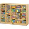 Jonti-Craft Rainbow Accents 25 Cubbie-trays Mobile Storage Unit1