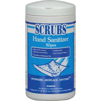 SCRUBS Hand Sanitizer Wipes1