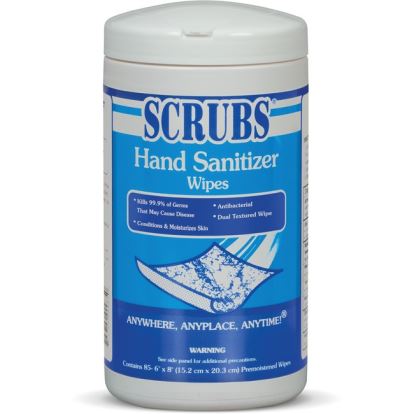 SCRUBS Hand Sanitizer Wipes1