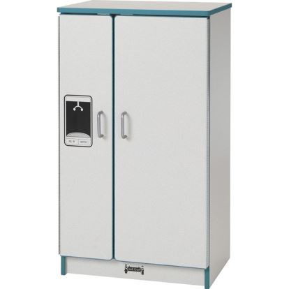 Rainbow Accents - Culinary Creations Kitchen Refrigerator - Teal1