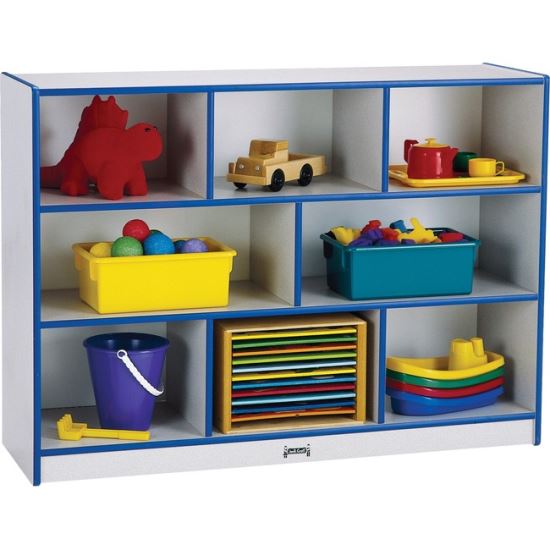 Jonti-Craft Rainbow Accents Super-size Mobile Storage1