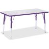 Jonti-Craft Berries Adult Height Color Edge Rectangle Table1