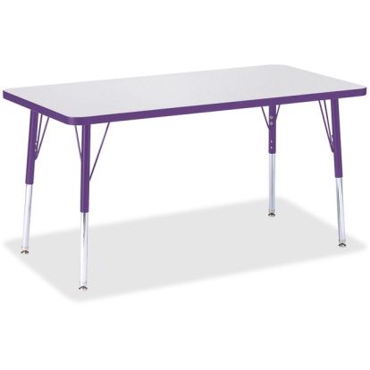 Jonti-Craft Berries Adult Height Color Edge Rectangle Table1