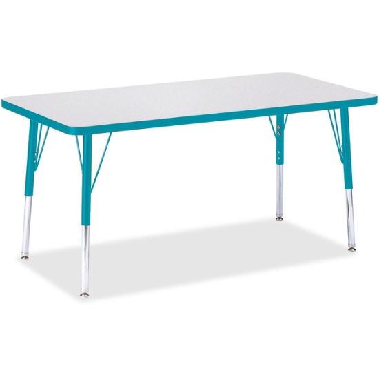 Jonti-Craft Berries Elementary Height Color Edge Rectangle Table1