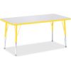 Jonti-Craft Berries Elementary Height Color Edge Rectangle Table1