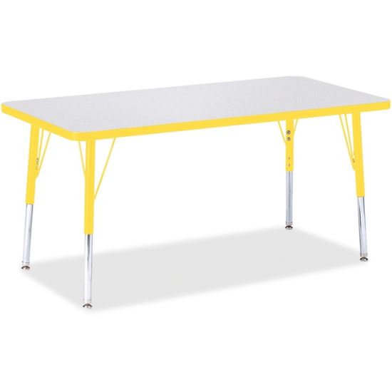 Jonti-Craft Berries Elementary Height Color Edge Rectangle Table1