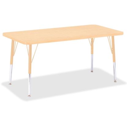 Jonti-Craft Berries Elementary Maple Laminate Rectangle Table1