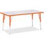 Jonti-Craft Berries Orange Edge Rectangle Table1