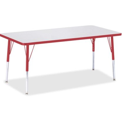 Jonti-Craft Berries Adult Height Color Edge Rectangle Table1