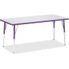 Jonti-Craft Berries Adult Height Color Edge Rectangle Table1