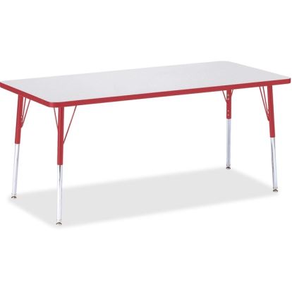 Jonti-Craft Berries Adult Height Color Edge Rectangle Table1