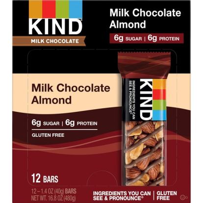 KIND Milk Chocolate Nut Bars1