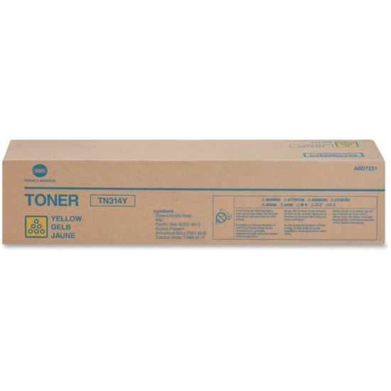 Konica Minolta TN314Y Original Toner Cartridge1