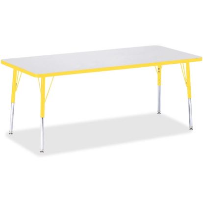Jonti-Craft Berries Elementary Height Color Edge Rectangle Table1