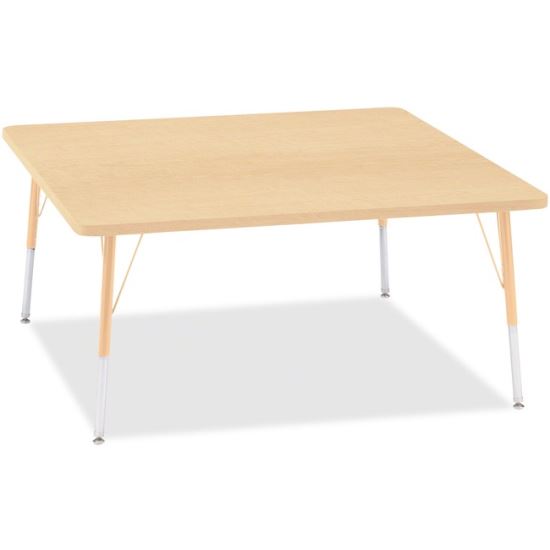 Jonti-Craft Berries Adult Height Maple Top/Edge Square Table1