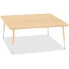 Jonti-Craft Berries Elementary Height Maple Top/Edge Square Table1