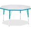Jonti-Craft Berries Elementary Height Color Edge Octagon Table1