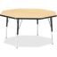 Jonti-Craft Berries Elementary Height Color Top Octagon Table1