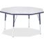 Jonti-Craft Berries Elementary Height Color Edge Octagon Table1
