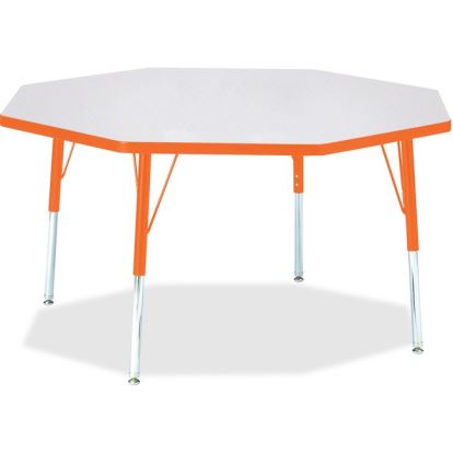 Jonti-Craft Berries Elementary Height Color Edge Octagon Table1