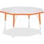 Jonti-Craft Berries Elementary Height Color Edge Octagon Table1