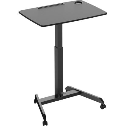 Kantek Adjustable Height Mobile Sit Stand Desk1