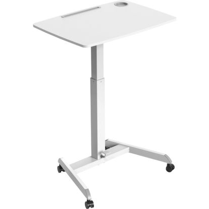 Kantek Adjustable Height Mobile Sit Stand Desk1