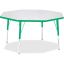 Jonti-Craft Berries Elementary Height Color Edge Octagon Table1