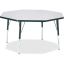 Jonti-Craft Berries Elementary Height Color Edge Octagon Table1
